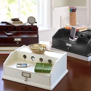 Pottery Barn Bedford Charging Station in White